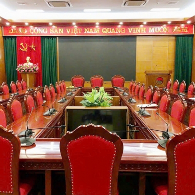 Bàn ghế phòng họp trực tuyến cơ quan cấp Bộ 