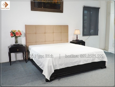 Báo giá các mẫu giường bọc nệm 