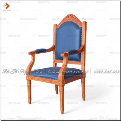 Ghế Giám Đốc mẫu Putin bọc da xanh dương