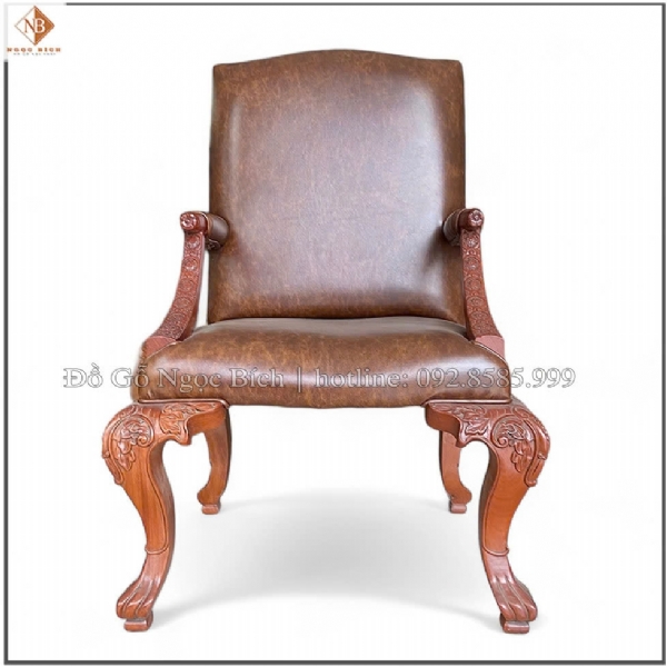 Ghế Obama bọc da nâu