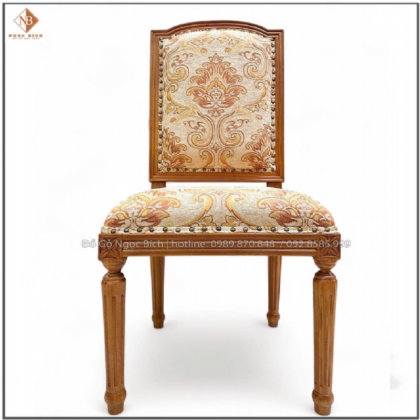 Ghế họp gỗ tự nhiên không tay vịn