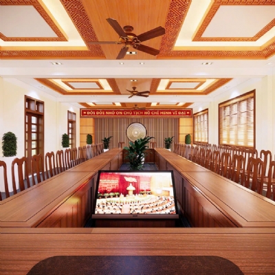 Phòng họp trực tuyến cho cấp Tỉnh ủy ( Phòng họp thanh tra tỉnh Bắc Ninh )