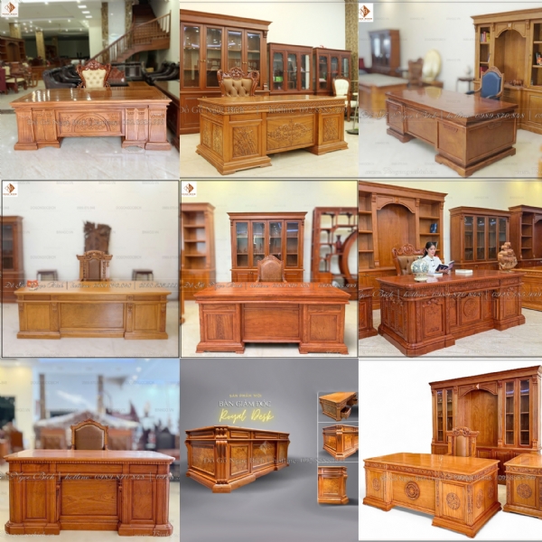 Top 10 mẫu bàn giám đốc được ưa chuộng nhất tại Hà Nội 2026