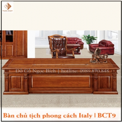 Bàn giám đốc mẫu Châu Âu