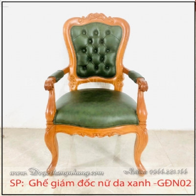 Ghế giám đốc Nữ gỗ tự nhiên