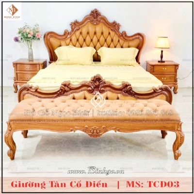 Giường tân cổ điển TCĐ03