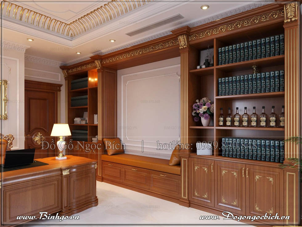 Tủ bày đồ gỗ tự nhiên