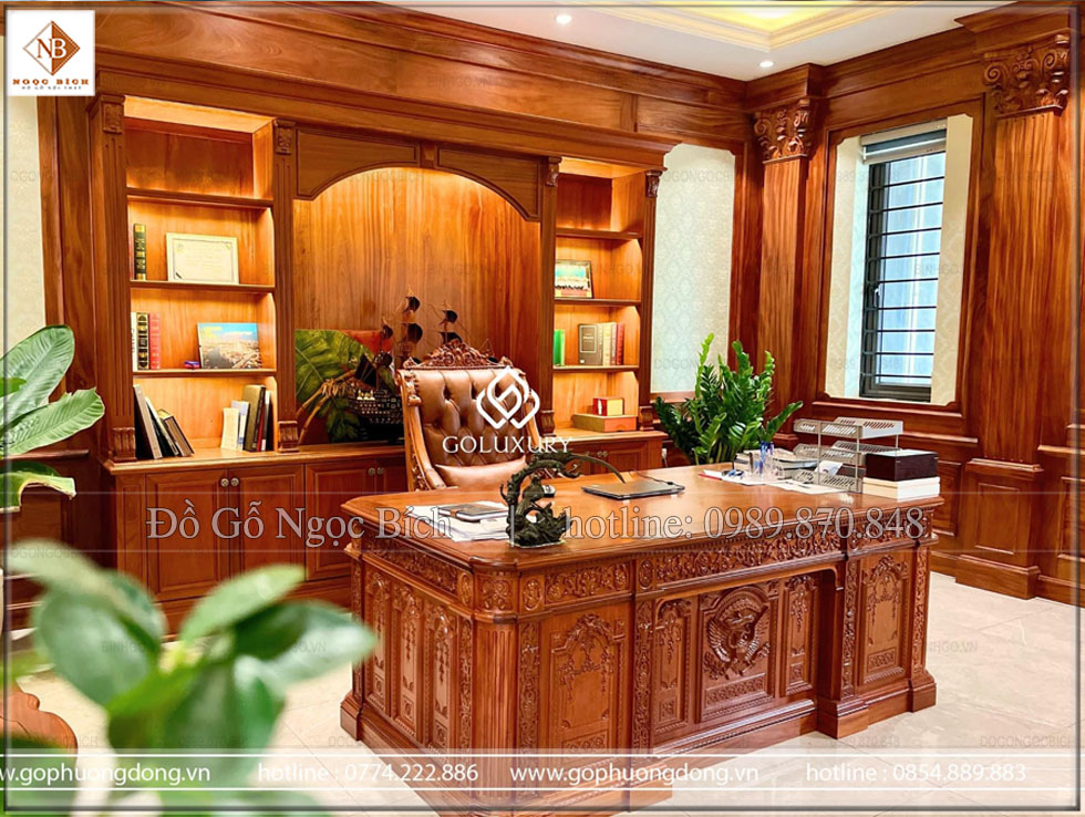 Nội thất phòng làm việc của Giám Đốc