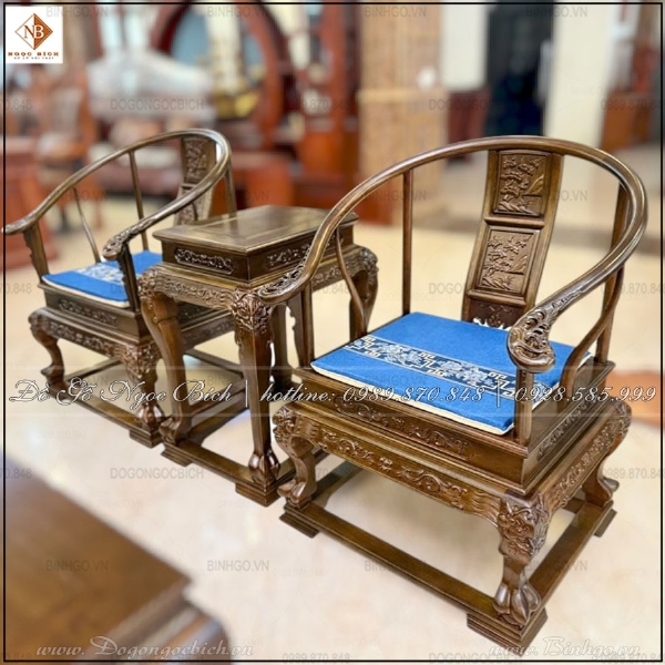 Bộ Bàn Ghế Kiểu Minh Phong Cách Trung Hoa Cổ Điển