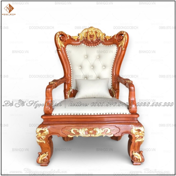 Ghế Chủ Tịch Cao Cấp gỗ tự nhiên 
