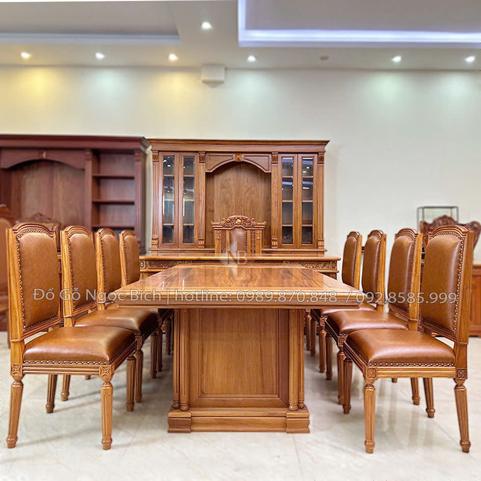 Chất liệu gỗ tự nhiên bền bỉ , sang trọng