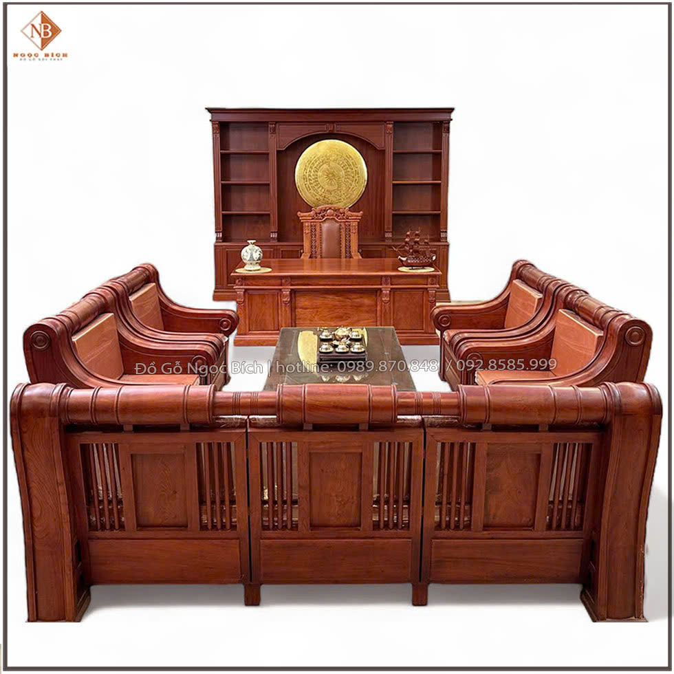 Bộ sản phẩm nội thất phòng Giám Đốc 
