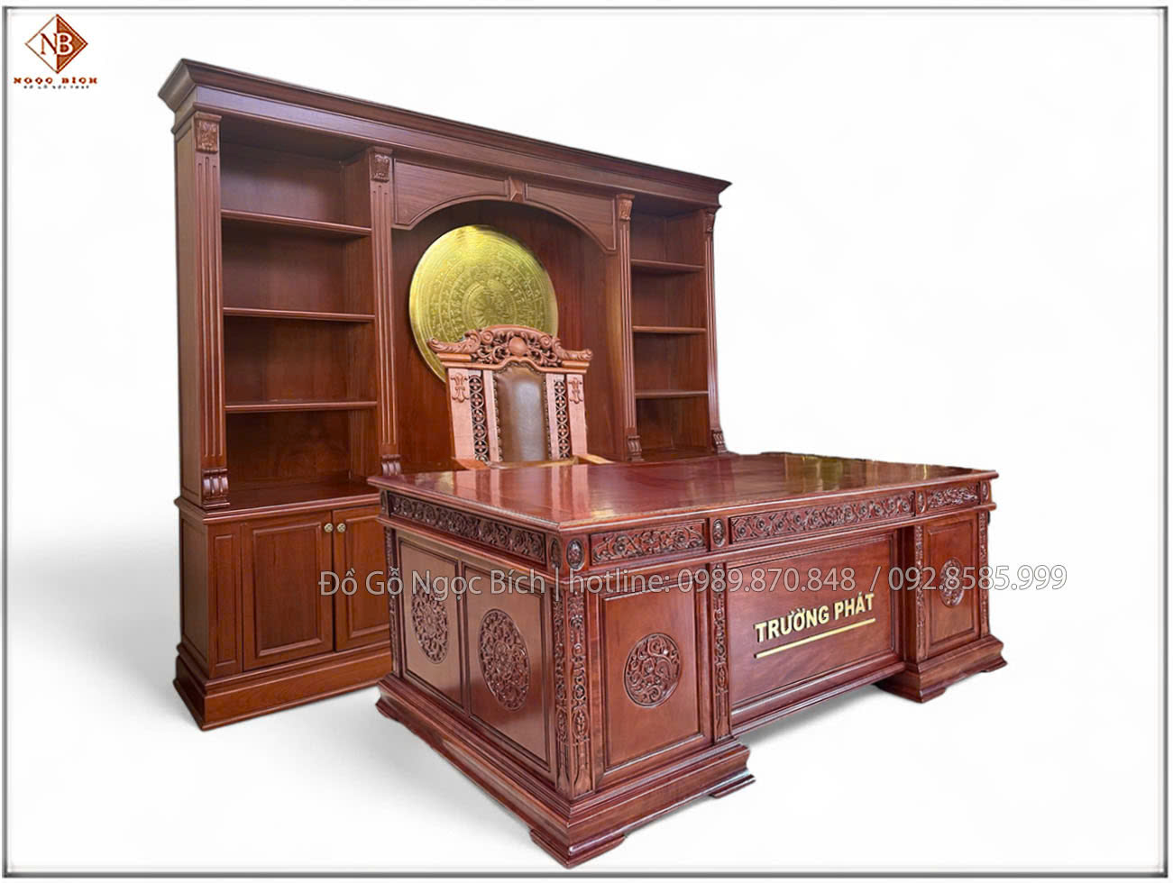 Bàn được chế tác tỉ mỉ , kĩ lưỡng từng chi tiết