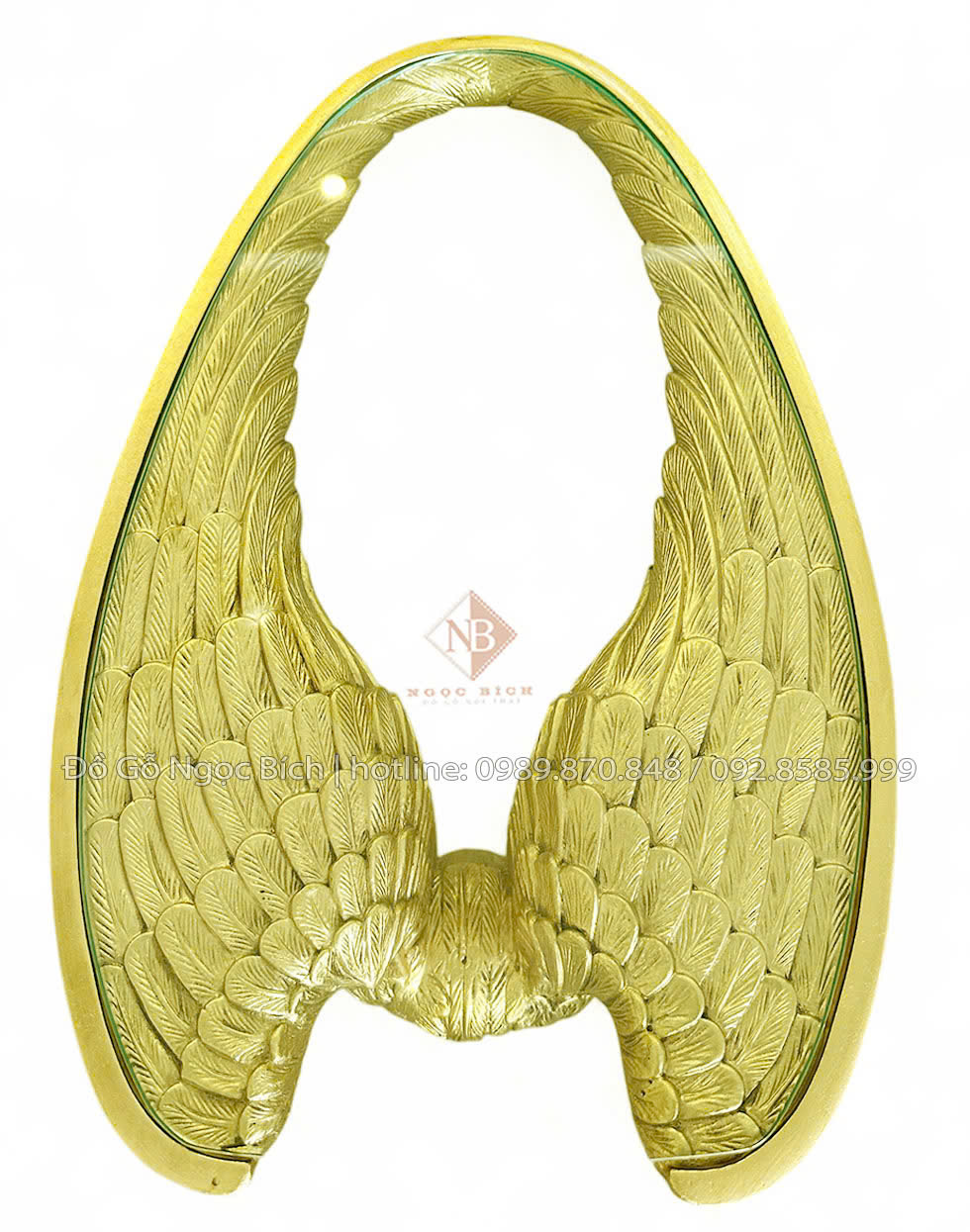 Mặt bàn oval sang trọng