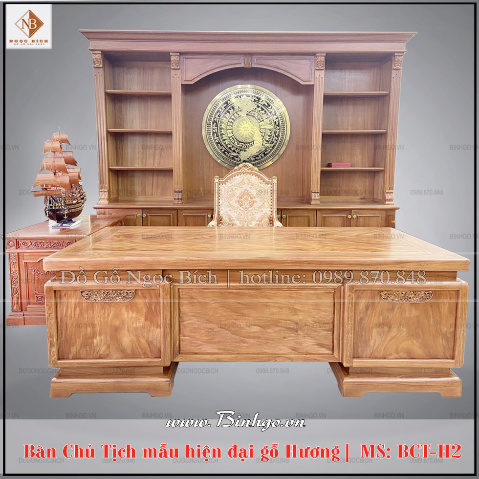Bàn làm việc mẫu Hiện Đại