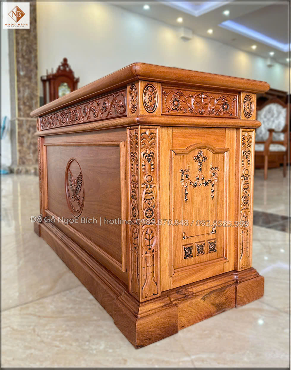 Chiếc bàn tôn lên đẳng cấp của người sử dụng