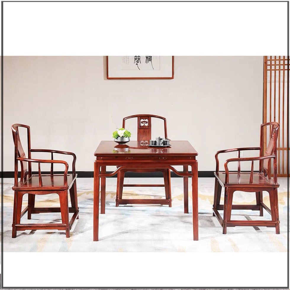 Bộ bàn ghế vuông chữ minh