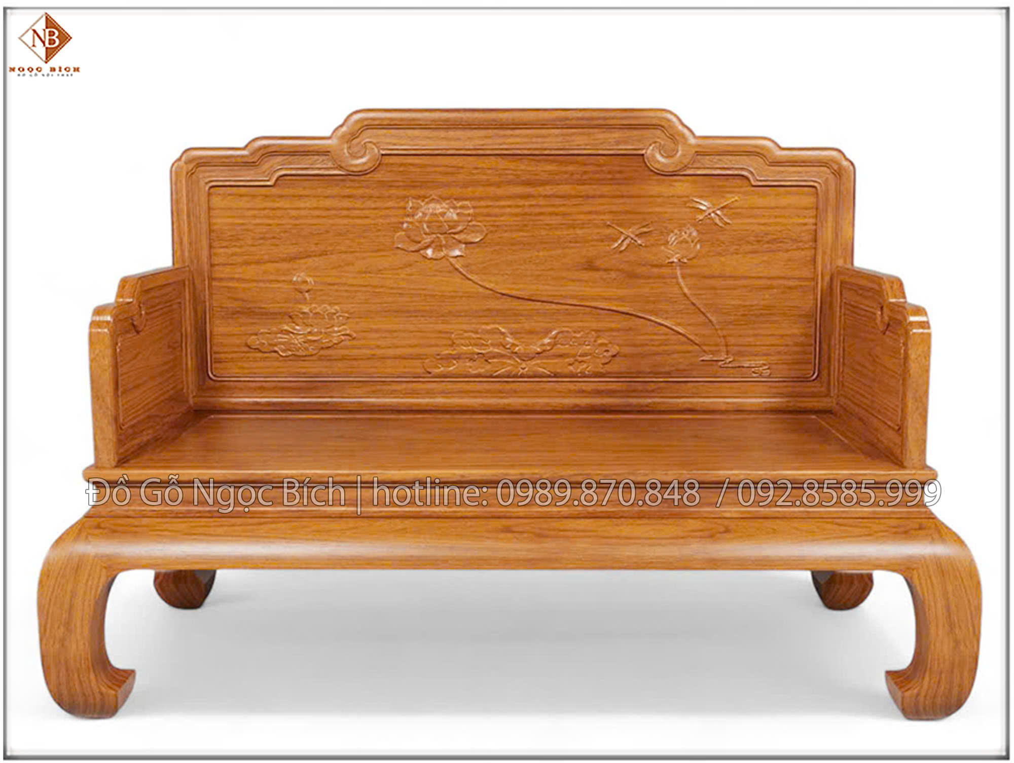 Bộ ghế với thiết kế truyền thống
