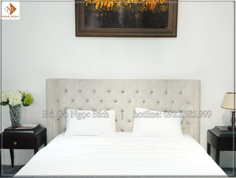 Chiếc giường sang trọng , hiện đại