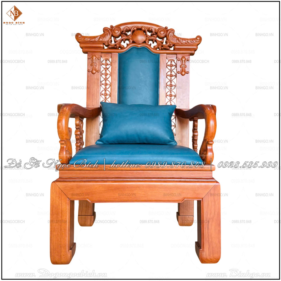 Báo Giá Ghế Chủ Tọa Gỗ Gõ Đỏ Tại Đồ Gỗ Ngọc Bích