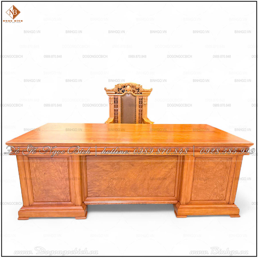 Chiếc bàn mang đến sự sang trọng tạo nên dấu ấn phong cách chuyên nghiệp 