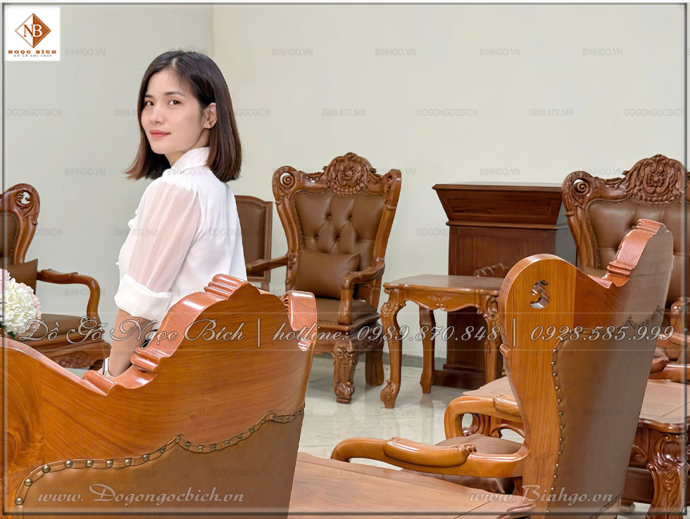 Bộ sản phẩm thể hiện sự sang trọng , hiếu khách