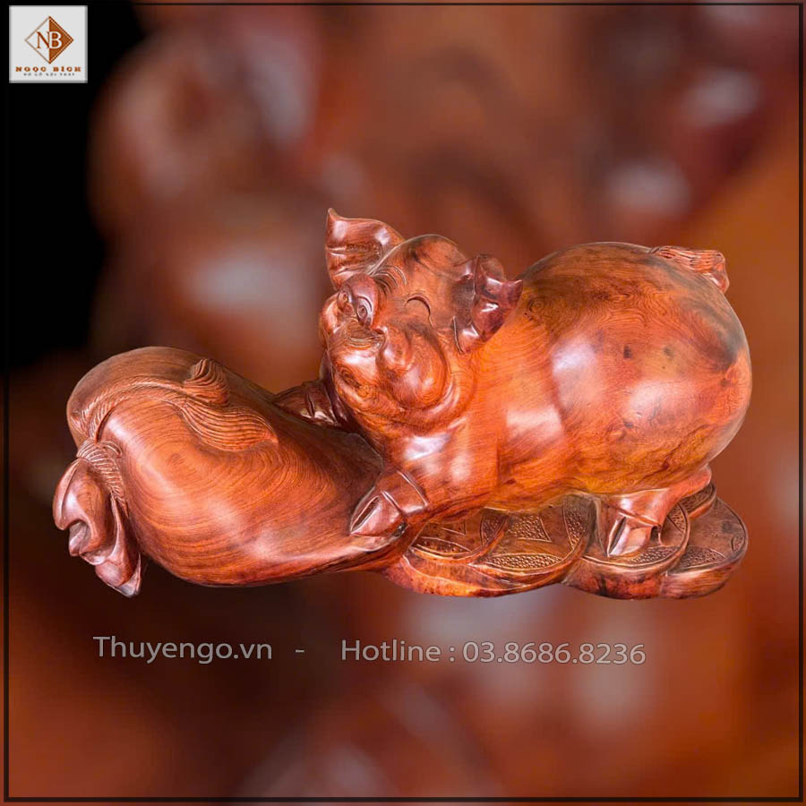 Heo Phú Quý gỗ hương