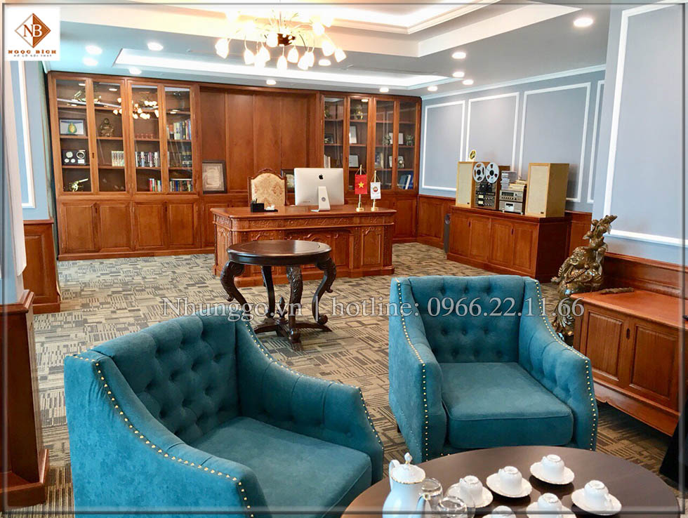 Sắp xếp không gian văn phòng hài hòa , hợp lí