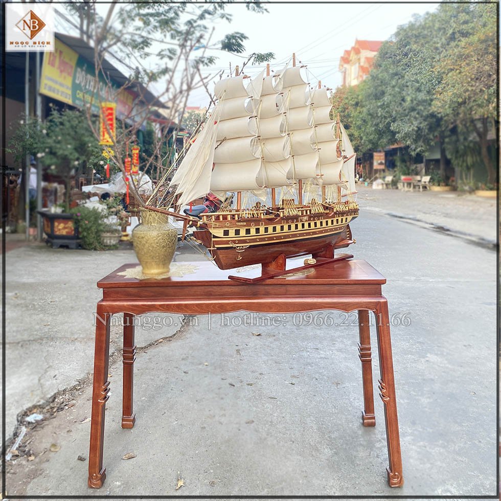 Mô hình thuyền buồm vải