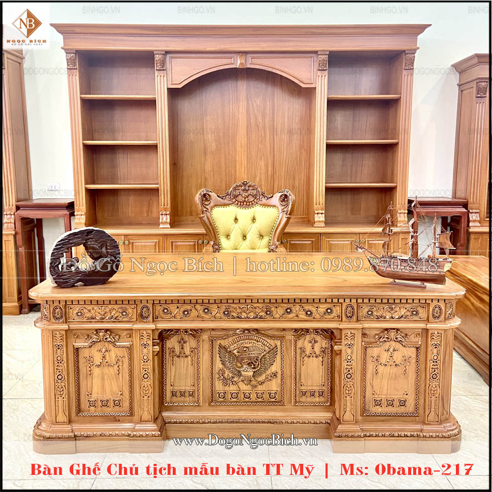 Bàn làm việc mẫu Obama