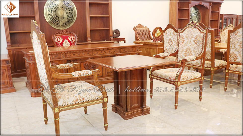 Bày trí nội thất phòng Giám Đốc gỗ đẳng cấp