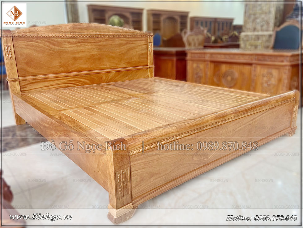giường gỗ mẫu số 4