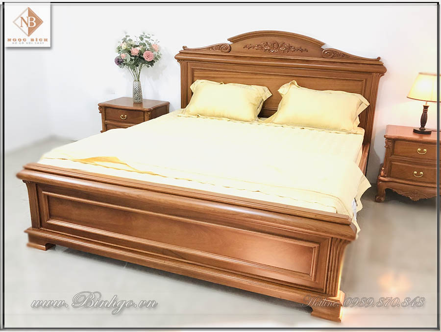 giường gỗ mẫu số 5