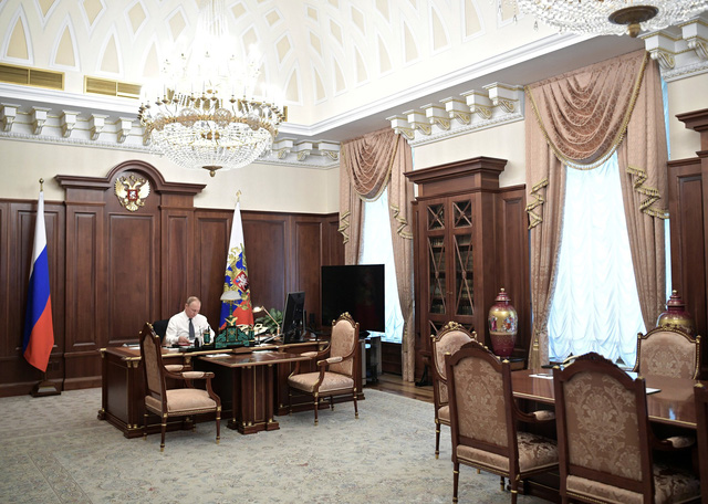 Phòng làm việc của phòng Tỏng Thống Putin